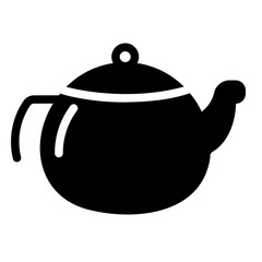 Kettle glyph icon