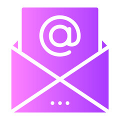 email gradient icon