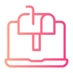 email gradient icon