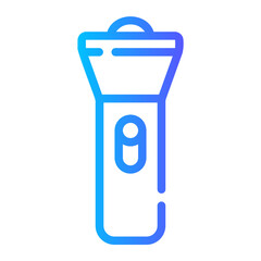 flashlight gradient icon