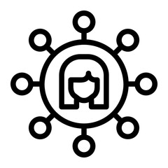 connection line icon