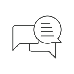 comment icons  symbol vector elements for infographic web