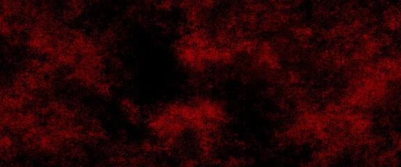 Abstract background with Scary Red and black horror background. Dark grunge red concrete . Grungy red canvas background or texture .Textured Smoke. abstract background with natural texture 