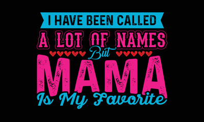 Obraz premium Mother’s Day T-shirt Design