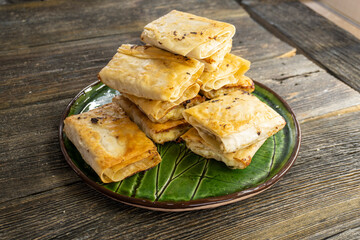 Easy Homemade Chicken Taquitos.food concept