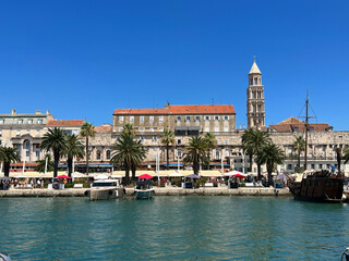 Fototapeta na wymiar Panoramic view of Split, Croatia