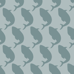 Cute seamless pattern with abstract organic elements, .flowing figures