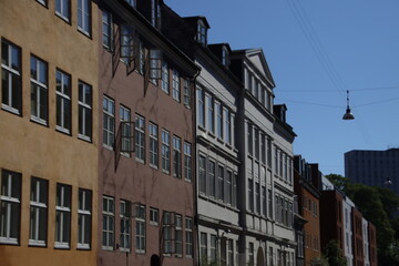 Fototapeta na wymiar Building in the city of Copenhagen