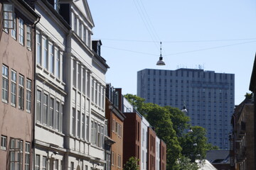 Obraz na płótnie Canvas Building in the city of Copenhagen