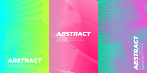 Abstract vector covers design template. Geometric gradient background. Background for decoration presentation, brochure, catalog, poster, book, magazine