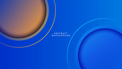 Blue abstract background. Vector Illustration