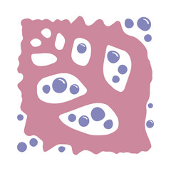 Aesthetic modern art, minimalist composition, .billowy lines