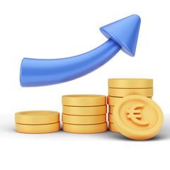 Finance And Money 3D Illustration