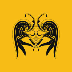 Tattoo Angel Logo