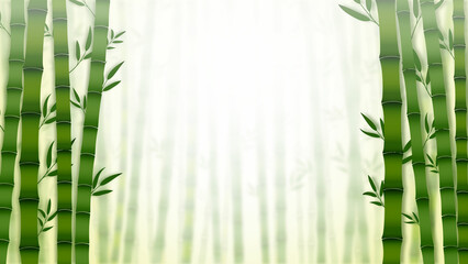 Fototapeta na wymiar bamboo background with bamboo
