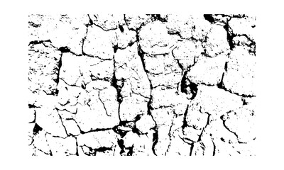 Broken land texture, black grunge texture, wall Sketch abstract Distressed,  earthquake crack,Overlay Distress, Stylish modern Crack Effec for different print products, Vector Vintage illustration