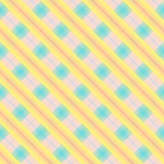 Original checkered background. Grid background with different cells. Abstract striped and checkered pattern. Illustration for scrapbooking. Seamless pattern.