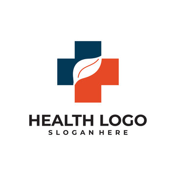 healthcare logo vector design template