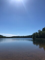 lake in the forest