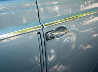 The door of old-timer car