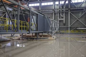 Equipment for ore separation in fertilizer foundry.