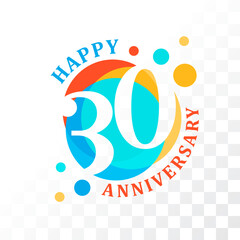 30th Anniversary emblem.