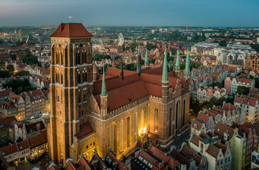 st. mary church in gdansk 