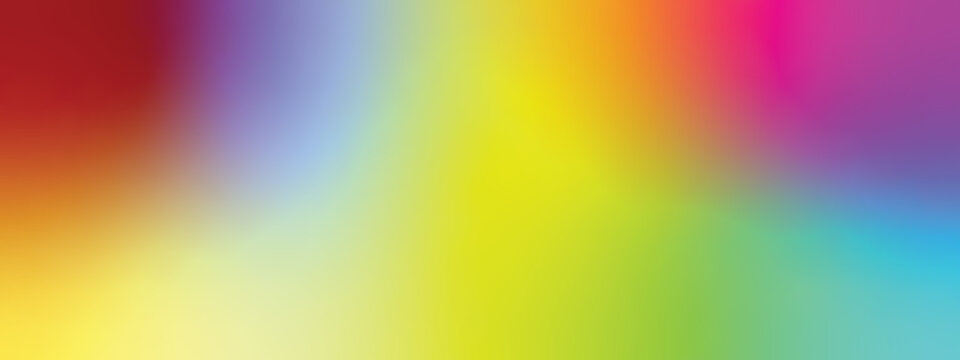 Abstract Blurred  rainbow  background. Soft gradient backdrop with place for texture and it used for Web, Mobile Applications, Desktop background, Wallpaper, Business banner, poster.