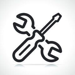 tools or technical support icon