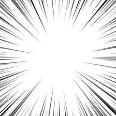 Obraz premium Speed comic book vector texture