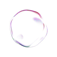 Glass abstract shapes objects on a transparent background
