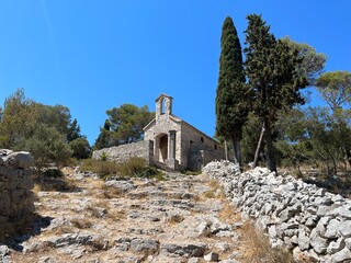 Church of Our Lady of Kruvenica in Hvar, Croatia