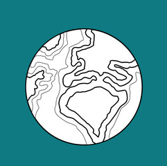 Outer Space Theme Digital Stamp