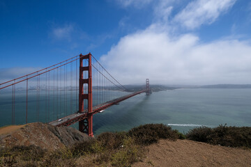 Le pont de San Francisco en Californie