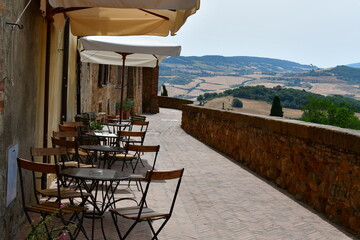 Impressions of Pienza at Tuscany