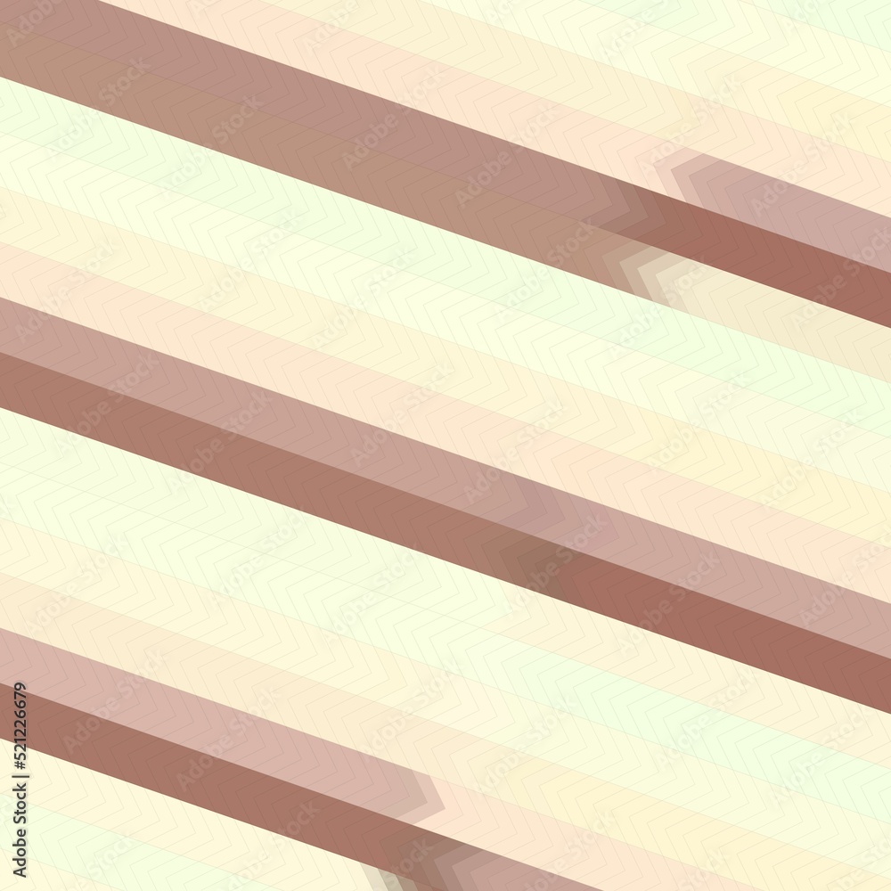 Aufkleber abstract decorative multicolored zigzag geometric pattern with gradient illustration background