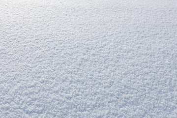 Fototapeta na wymiar snow-white snow crust background, snowy field
