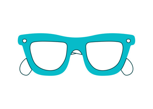 blue sunglasses design