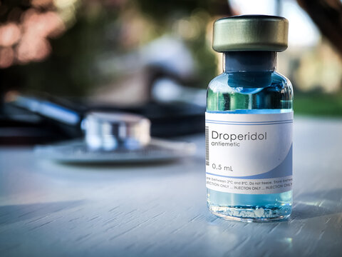 Droperidol medical injection