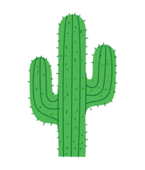 Foto op Canvas green cactus design © grgroup