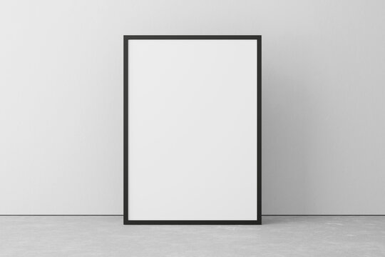 Vertical frames for a poster mockup. A4 and A3 sizes.