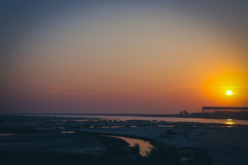 Beautiful Nagoa Beach, Diu, Union territory of Daman and Diu, Gujarat, India