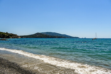 Capoliveri, Norsi, Elba, Bucht, Strand, Badestrand, Golfo Stella, Capo Norsi, Felsen, Küste,...