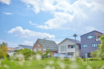 住宅地の街並み