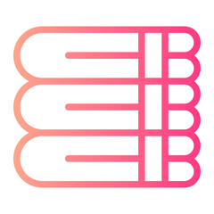 Obraz premium towel gradient icon