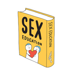 性教育の教科書イラスト