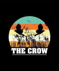 The crow best t-shirt design with elements