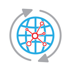 network icon vector design template