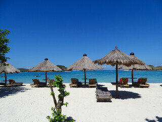 A beautiful Tropical Beach in Lombok, Indonnesia