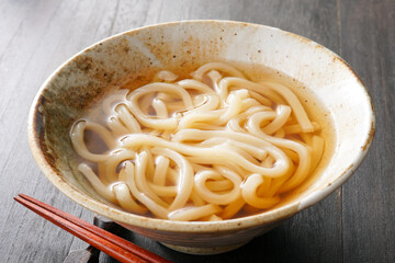 素うどん
